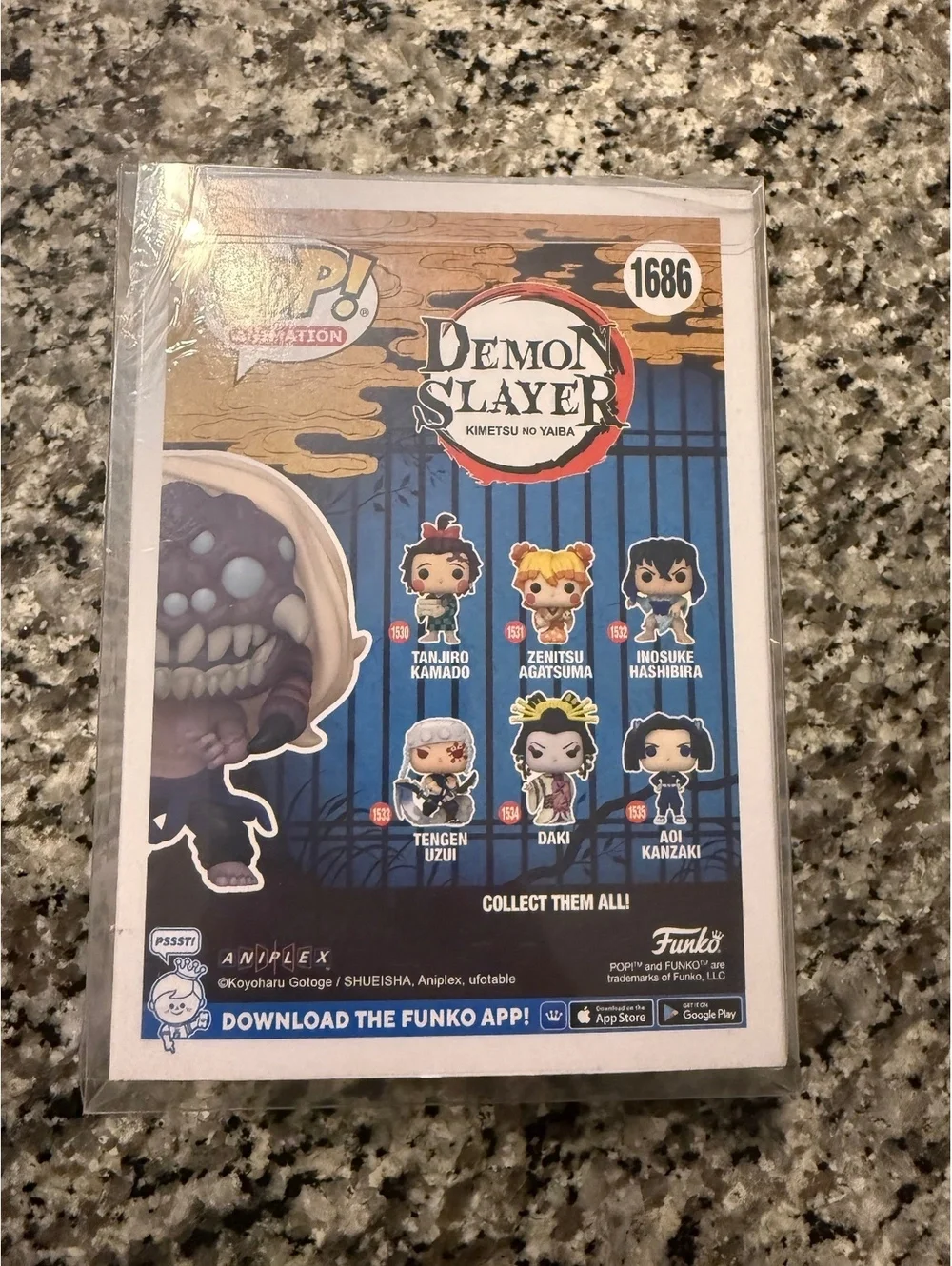 Funko Pop! Demon Slayer Spider Demon Father #1686 Fall Convention LE NM